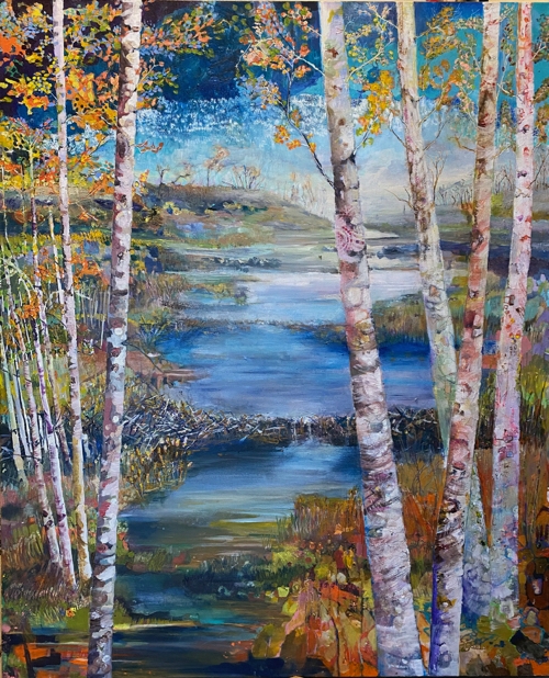 Click to view detail for The Dams 60x48 $5990